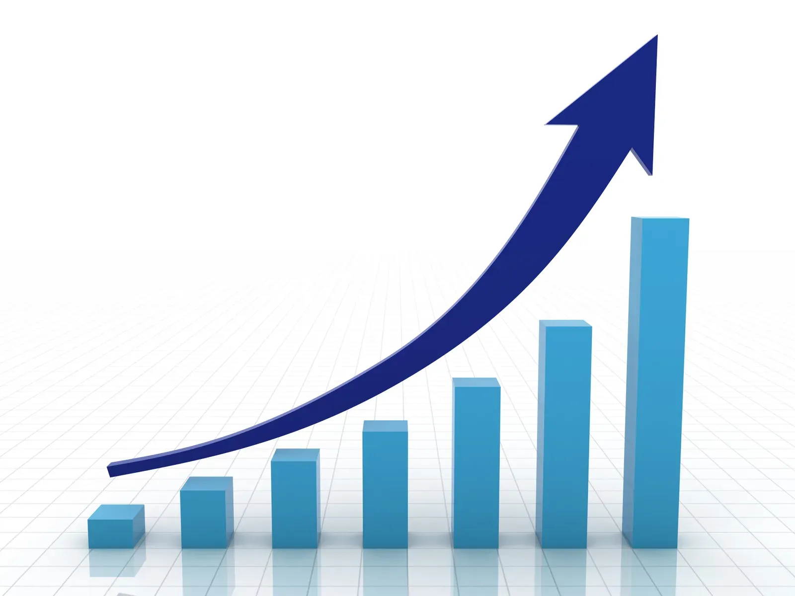 Growth chart trending upward, the case for raising personal training rates