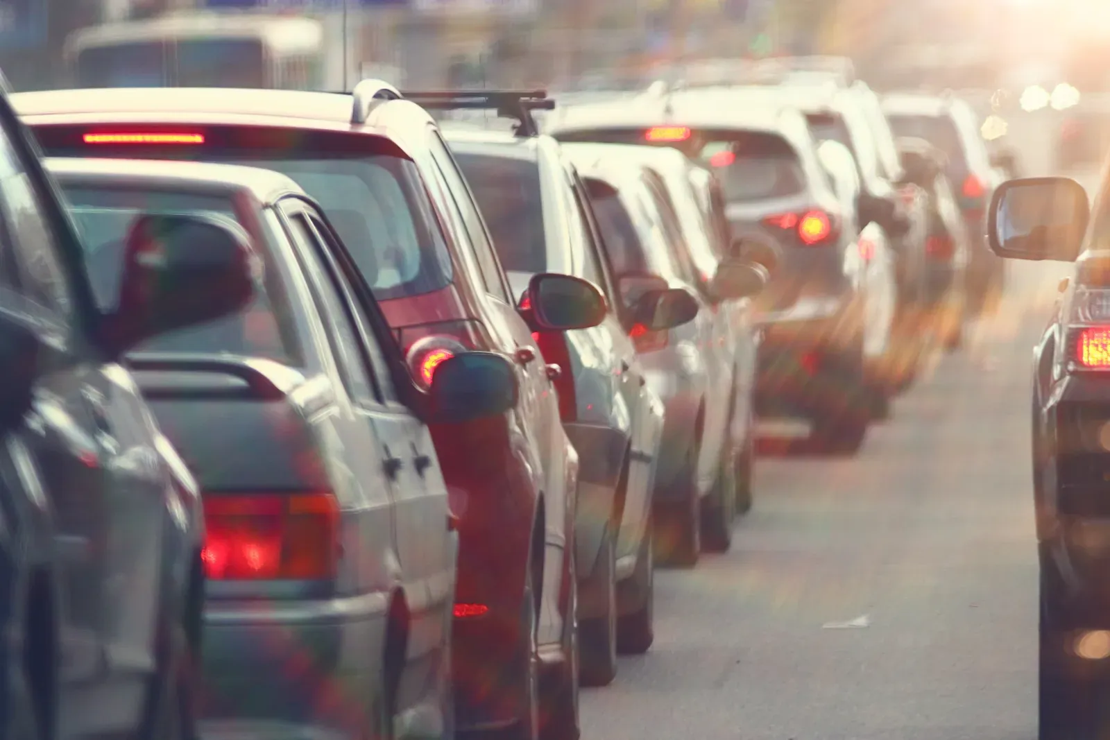 Rush hour traffic jam, the daily cost of driving between client sessions
